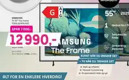 ELON TV 55” The Frame, NOK 12990 tilbud