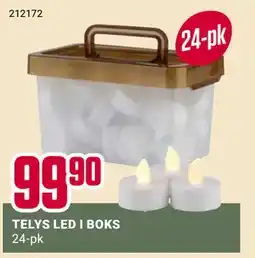 Europris TELYS LED I BOKS, NOK 99.9 tilbud