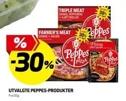 Bunnpris UTVALGTE PEPPES-PRODUKTER tilbud