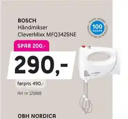 ELON Håndmikser CleverMixx MFQ3425NE, NOK 290 tilbud