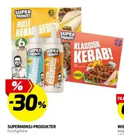 Bunnpris SUPERMØNSJ-PRODUKTER tilbud