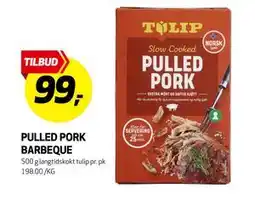 Bunnpris PULLED PORK BARBEQUE, NOK 99 tilbud
