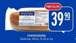 Rema 1000 FISKEPUDDING, NOK 39.9 tilbud