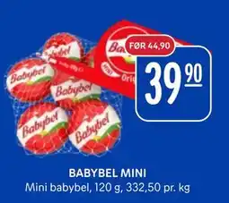Rema 1000 BABYBEL MINI, NOK 39.9 tilbud