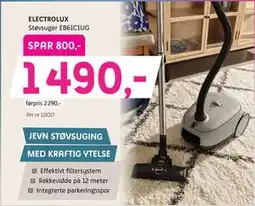 ELON ELECTROLUX Støvsuger EB61C1UG, NOK 1490 tilbud
