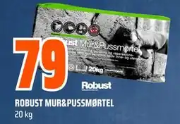 Obs Bygg ROBUST MUR&PUSSMØRTEL, NOK 79 tilbud