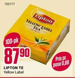 Europris LIPTON TE, NOK 87.9 tilbud