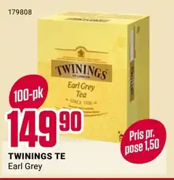 Europris TWININGS TE, NOK 149.9 tilbud