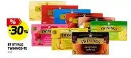 Bunnpris Et utvalg Twinings-te tilbud