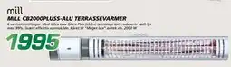 Coop Byggmix MILL CB2000PLUSS-ALU TERRASSE VARMER, NOK 1995 tilbud