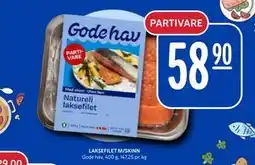 Rema 1000 LAKSEFILET M/SKINN, NOK 58.9 tilbud