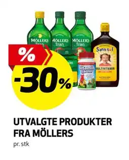 Bunnpris UTVALGTE PRODUKTER FRA MÖLLERS tilbud
