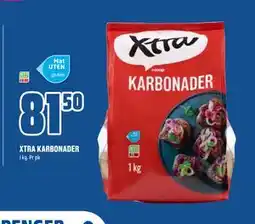 Coop Obs XTRA KARBONADER, NOK 81.5 tilbud