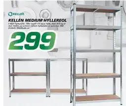 Coop Byggmix KELLEN MEDIUM HYLLE REOL, NOK 299 tilbud