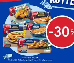 Rema 1000 FRYST FINDUS FISK tilbud