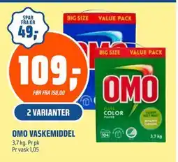 Coop Obs OMO VASKEMIDDEL, NOK 109 tilbud