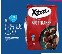 Coop Obs XTRA KJØTTKAKER, NOK 87.9 tilbud