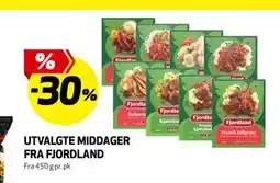 Bunnpris UTVALGTE MIDDAGER FRA FJORDLAND tilbud