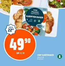 Coop Obs COOP HJERTEKAKER, NOK 49.9 tilbud