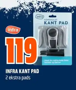 Obs Bygg INFRA KANT PAD, NOK 119 tilbud