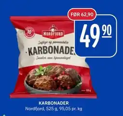 Rema 1000 KARBONADER, NOK 49.9 tilbud