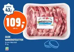 Coop Obs GILDE NAKKEKOTELETTER, NOK 109 tilbud