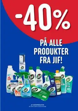 Rema 1000 JIF VASKEPRODUKTER tilbud