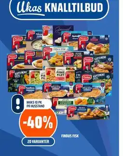 Coop Obs FINDUS FISK tilbud
