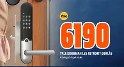 Obs Bygg YALE DOORMAN L3S RETROFIT DØRLÅS, NOK 6190 tilbud