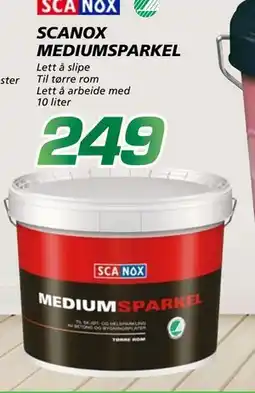 Coop Byggmix SCANOX MEDIUMSPARKEL, NOK 249 tilbud