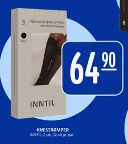 Rema 1000 KNESTRØMPER, NOK 64.9 tilbud