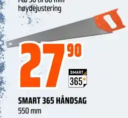 Obs Bygg SMART 365 HÅNDSAG, NOK 27.9 tilbud