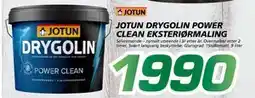 Coop Byggmix JOTUN DRYGOLIN POWER CLEAN EKSTERIØRMALING, NOK 1990 tilbud