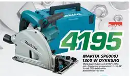 Coop Byggmix MAKITA SP6000J 1300 W DYKKSAG, NOK 4195 tilbud