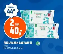 Coop Obs ÄNGLAMARK BABYWIPES, NOK 40 tilbud
