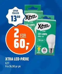 Coop Obs XTRA LED-PÆRE, NOK 60 tilbud