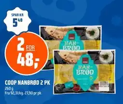 Coop Obs COOP NANBRØD 2 PK, NOK 48 tilbud