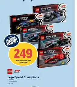 Coop Obs Lego Speed Champions, NOK 379, Medlemspris tilbud
