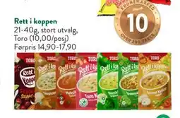 Jacobs Rett i koppen, NOK 10 tilbud