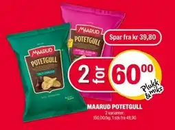 Coop Extra MAARUD POTETGULL, NOK 60 tilbud