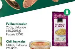 Jacobs Fullkornsnudler, NOK 10 tilbud