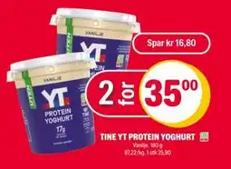 Coop Extra TINE YT PROTEIN YOGHURT, NOK 35 tilbud