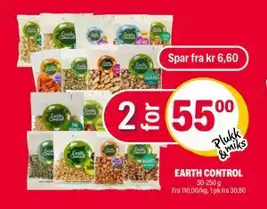Coop Extra EARTH CONTROL, NOK 55 tilbud