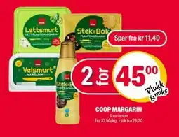 Coop Extra COOP MARGARIN, NOK 45 tilbud