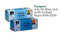 Jacobs Fryseposer, NOK 10 tilbud