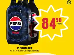 Coop Prix PEPSI Max tilbud