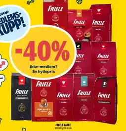 Coop Prix FRIELE Kaffe tilbud