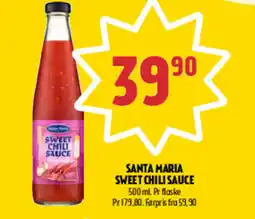 Coop Prix SANTA MARIA Sweet chili sauce tilbud