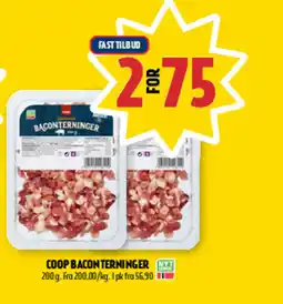 Coop Prix Coop Baconterninger tilbud