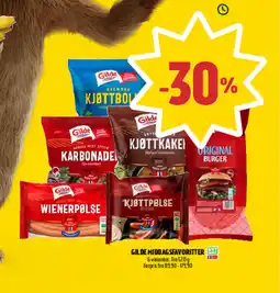 Coop Prix Gilde Middagsfavoritter tilbud